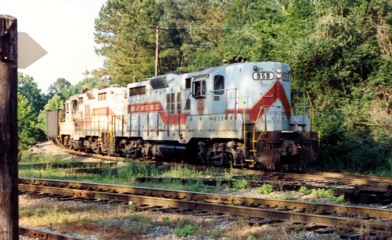 Mid-Atlantic train arrives